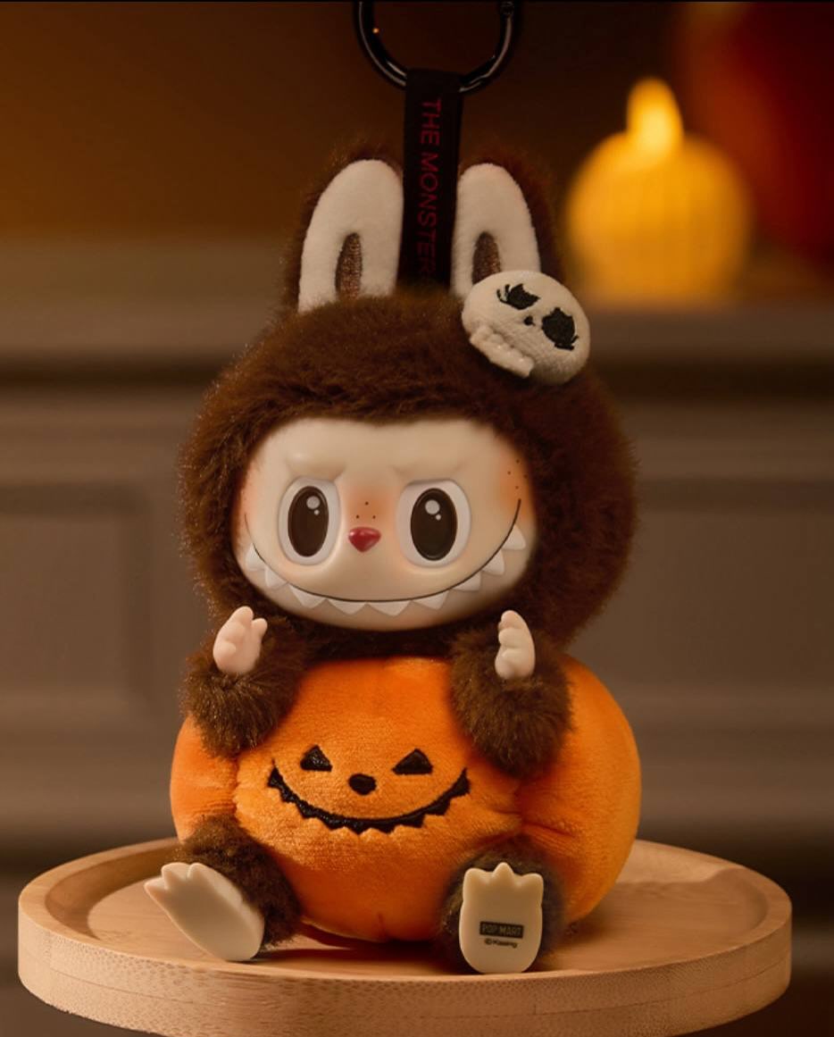 Limited Edition Halloween Labubu - Sitting Pumpkin