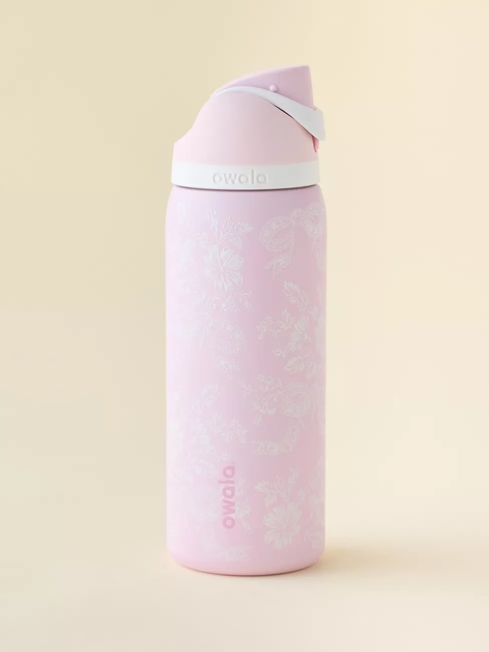 Pink Ribbon Owala FreeSip 32oz Water Bottle