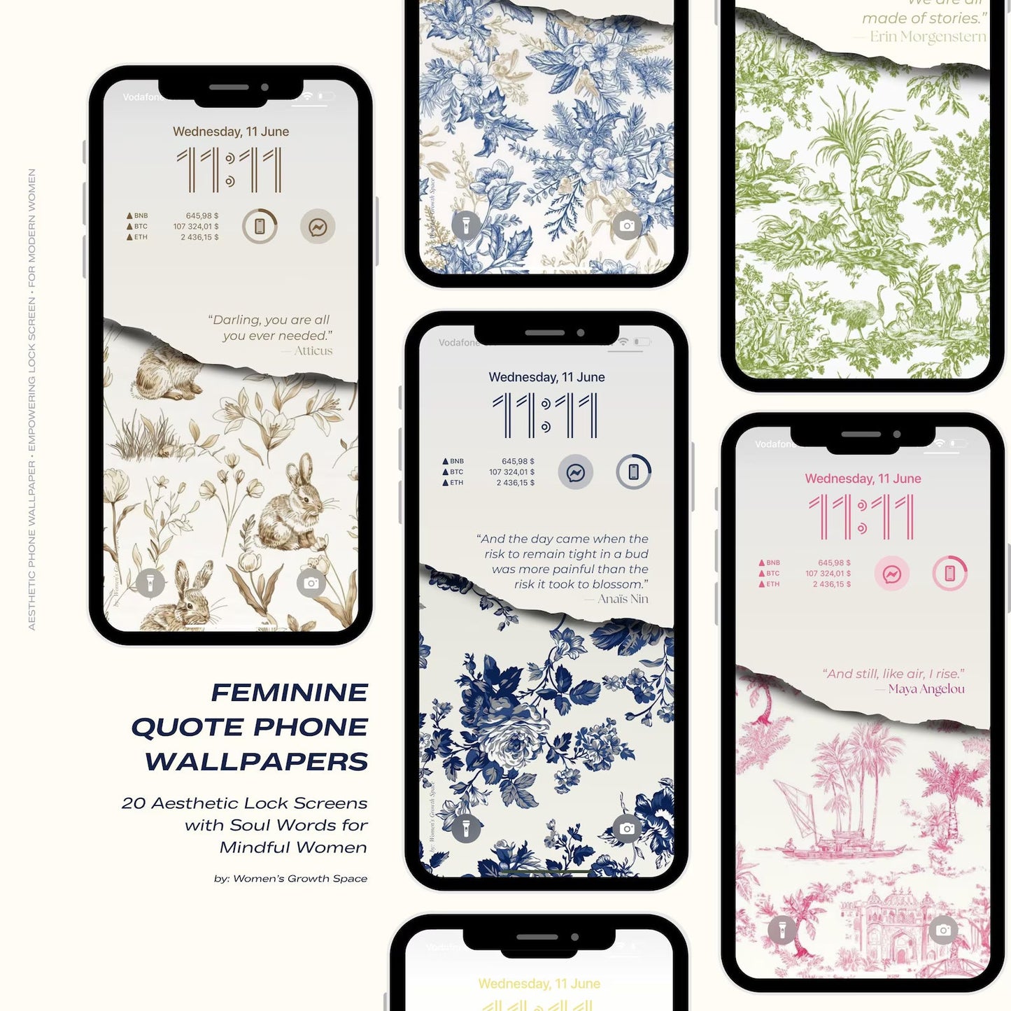 Self-Love iPhone Wallpapers Pack