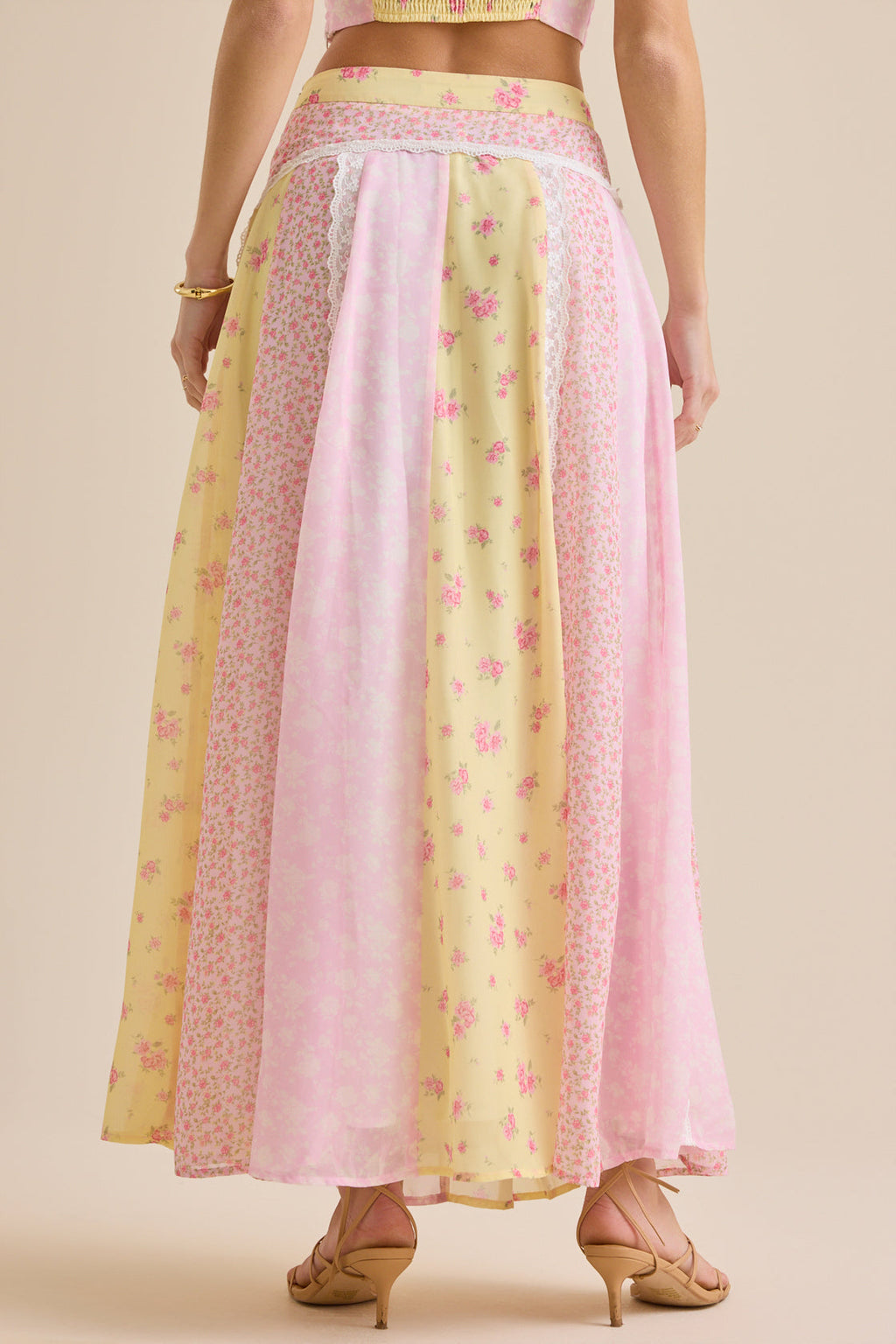 Buttercup Floral Top & Maxi Skirt