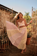 Buttercup Floral Top & Maxi Skirt