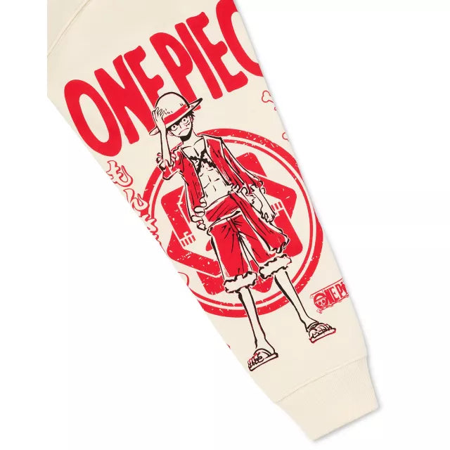 One Piece Crewneck Sweatshirt & Hat