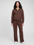 Brown Leopard Print Relaxed Logo Set
