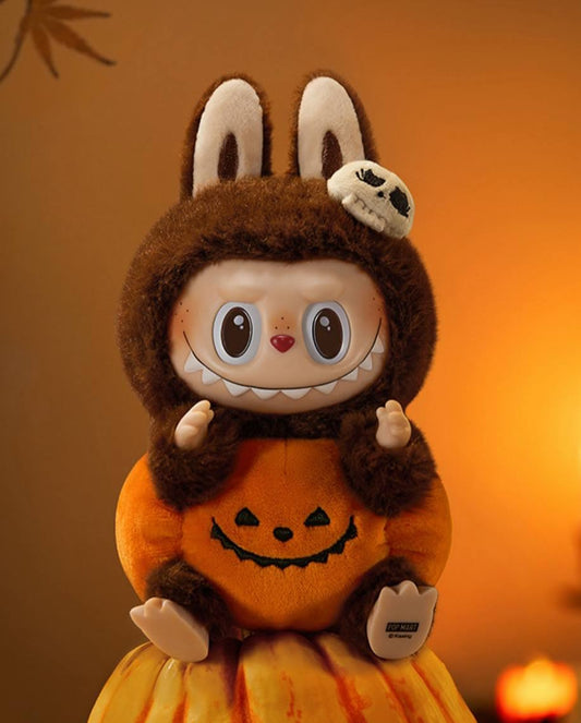 Limited Edition Halloween Labubu - Sitting Pumpkin