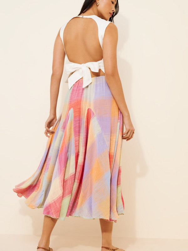 Cotton Candy Clouds Skirt