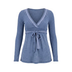 Ballerina Babydoll Top - Blue
