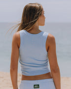 Logo Ribbed Tank & Super Shorts Set