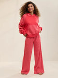 Waffle Hoodie & Trouser Set