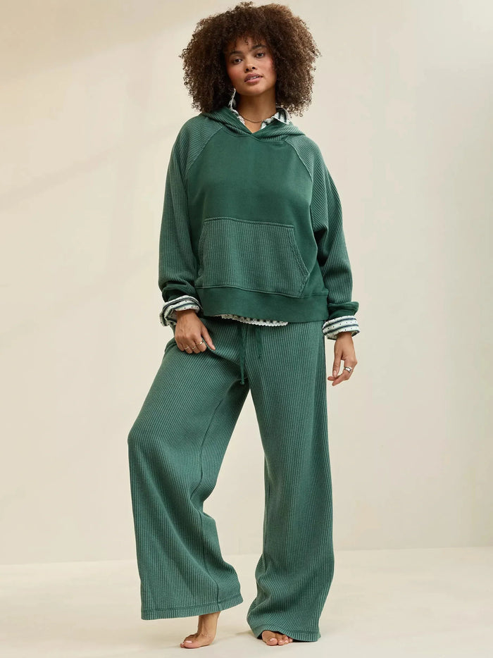 Waffle Hoodie & Trouser Set
