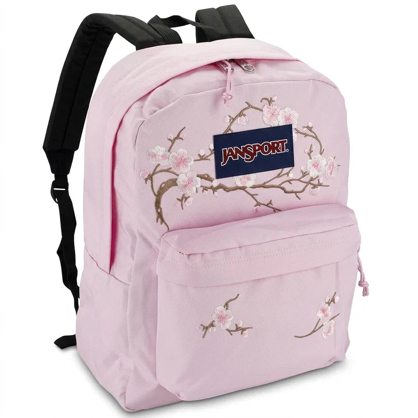SAKURA EMBROIDERY BACKPACK