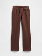 Brown Leopard Print Relaxed Logo Set
