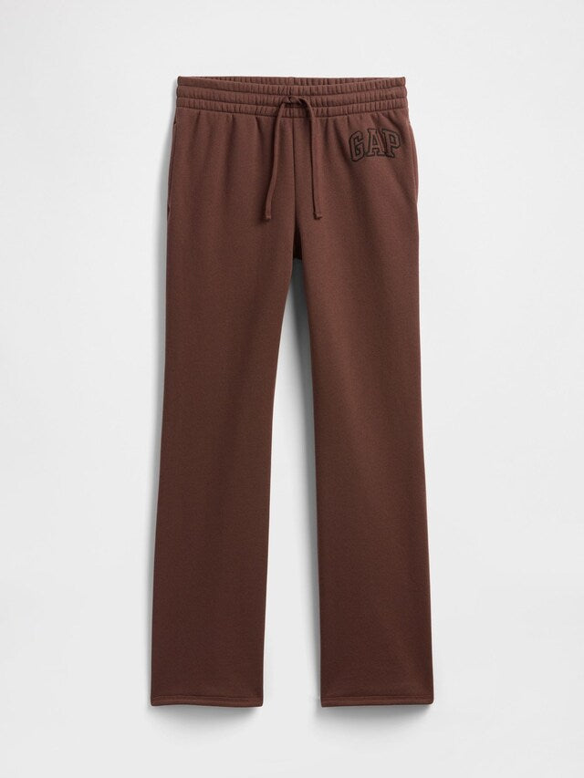 Brown Leopard Print Relaxed Logo Set