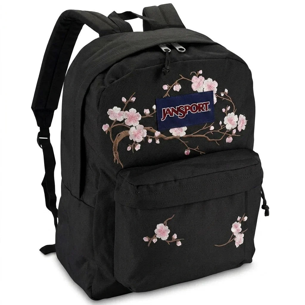 SAKURA EMBROIDERY BACKPACK