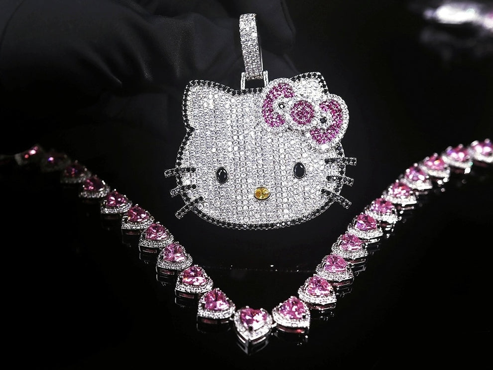 Kitty Pendant Necklace