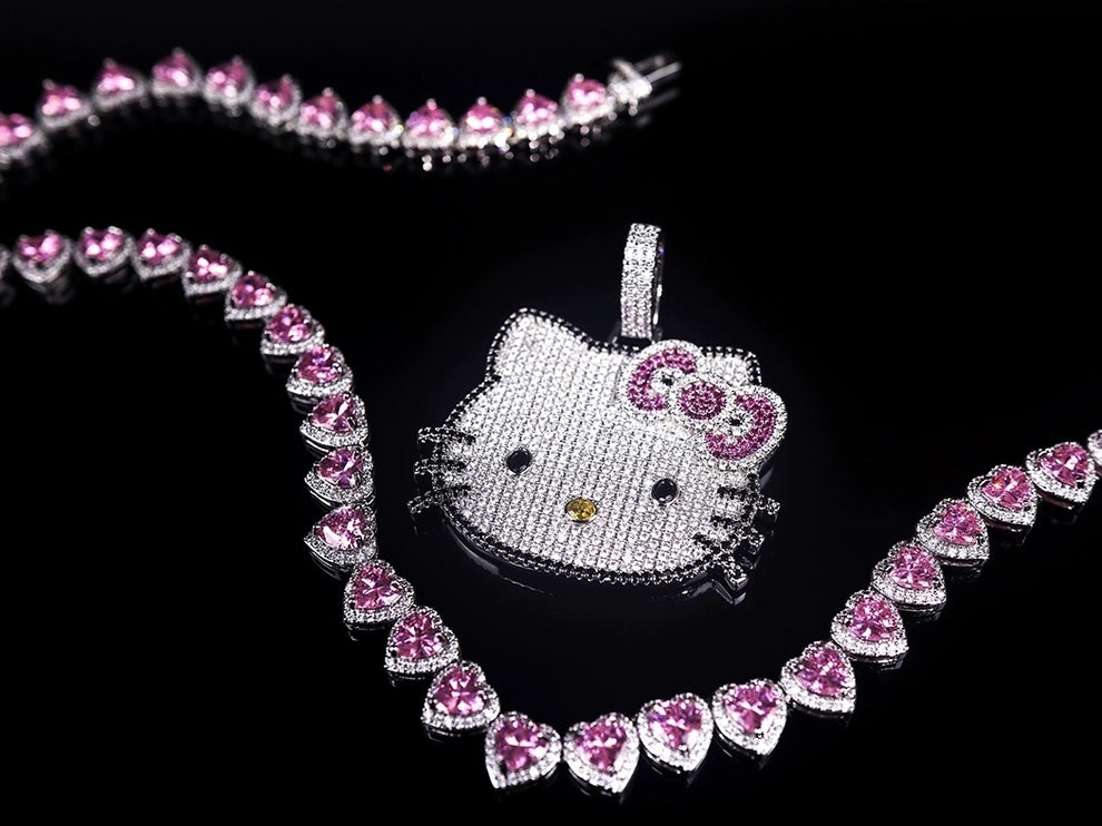 Kitty Pendant Necklace