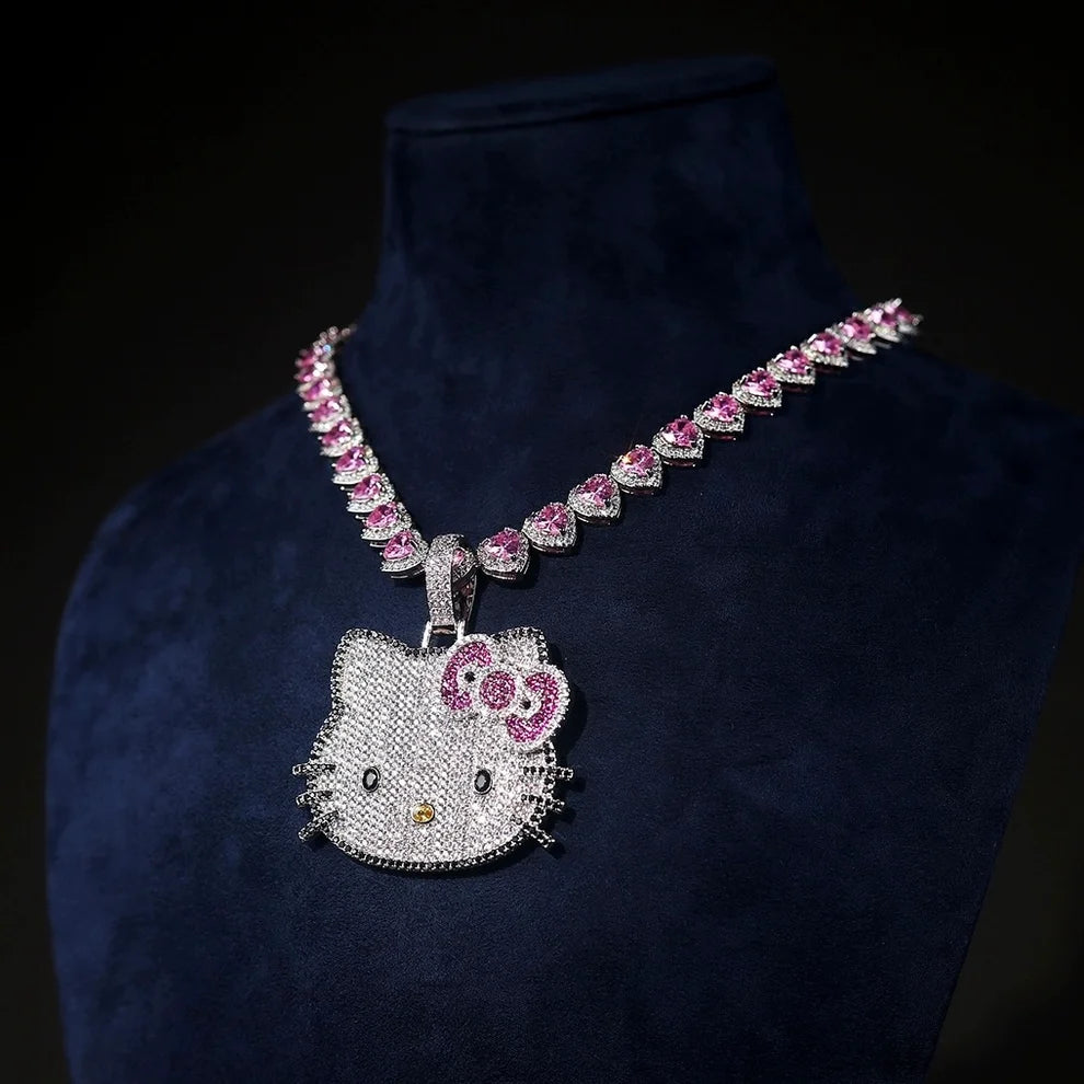 Kitty Pendant Necklace