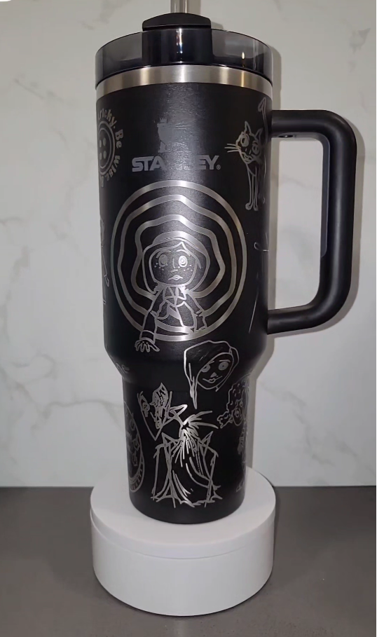 Coraline Spooky Season 40oz Tumbler