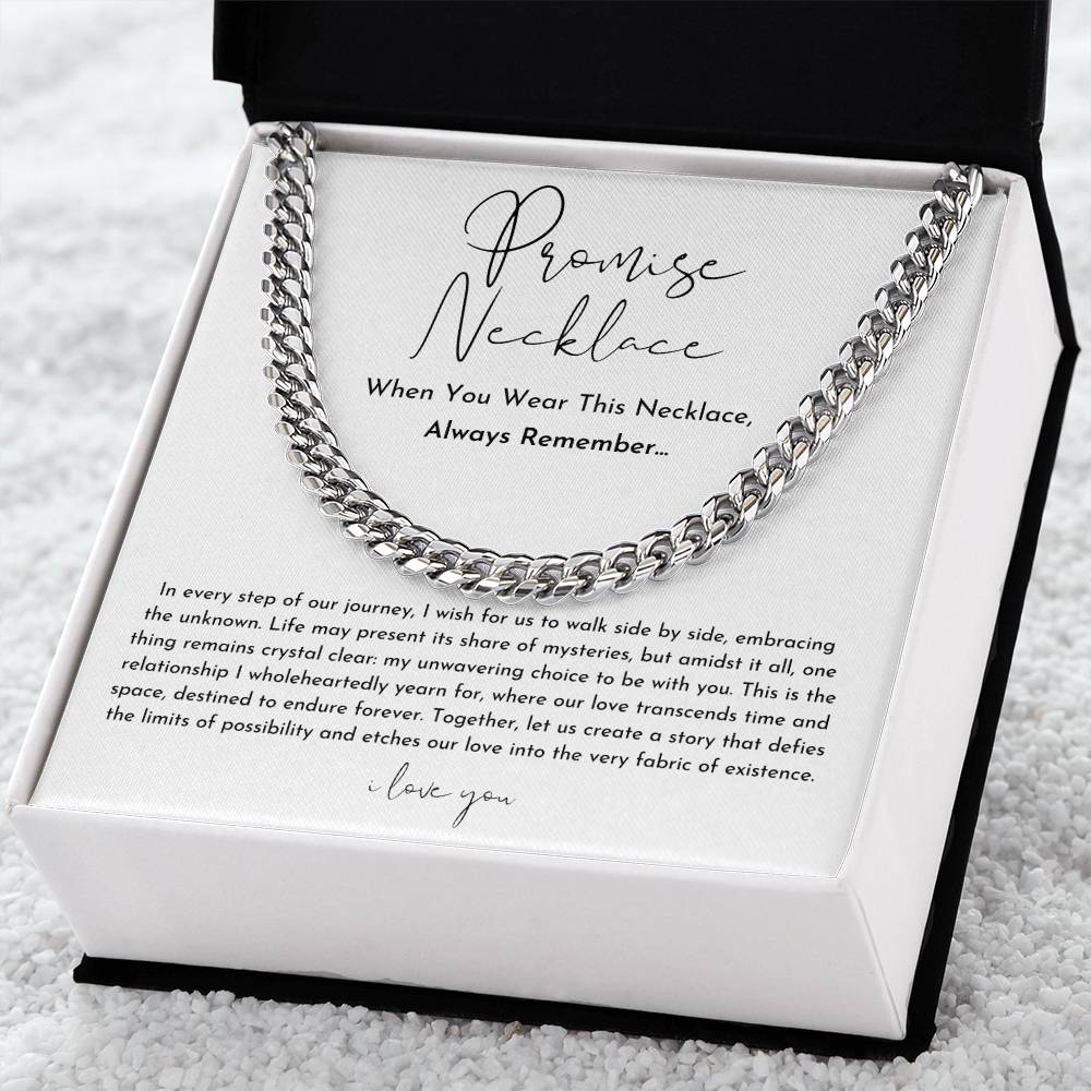 Promise Necklace for Him