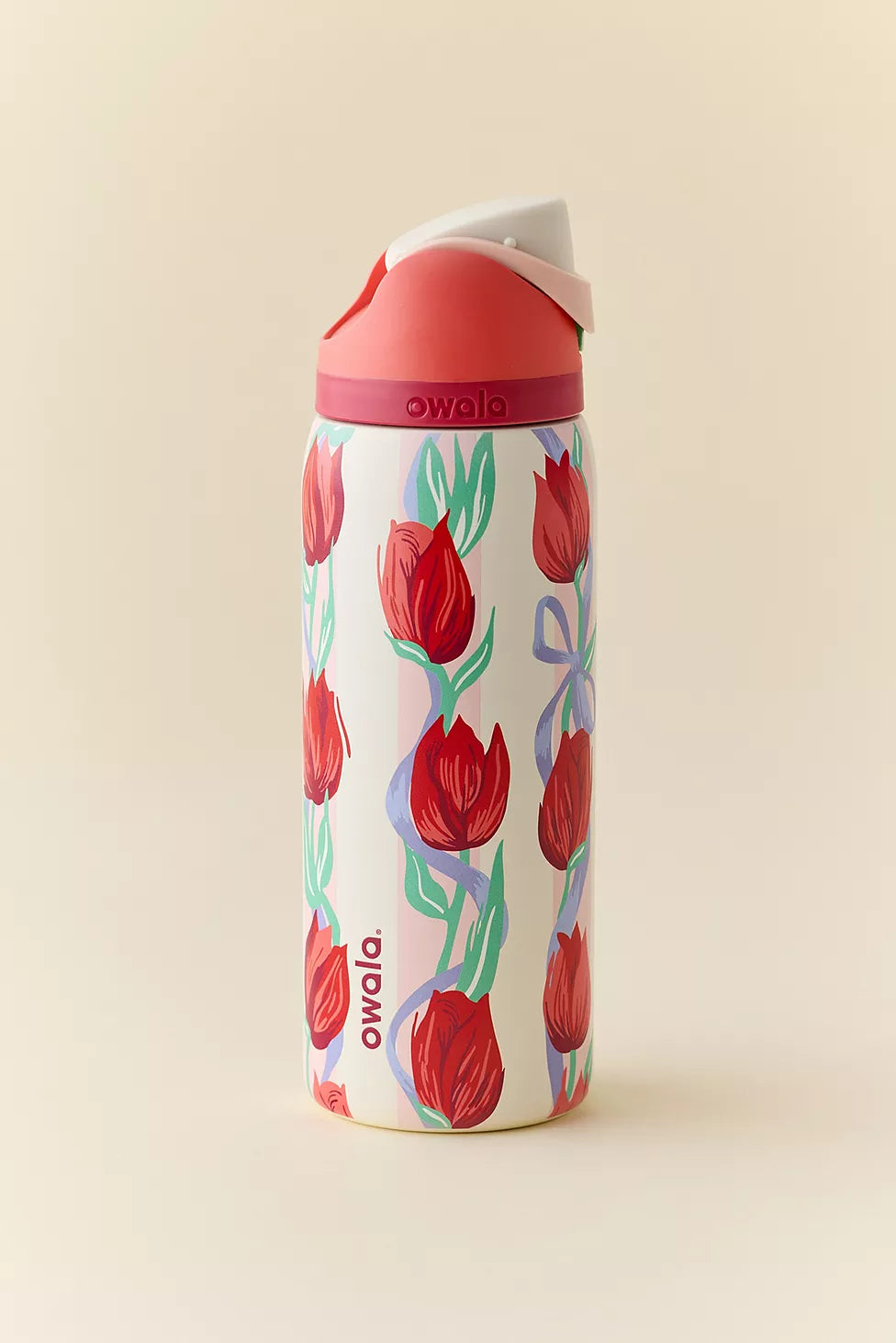Owala Tulip Flower FreeSip 32oz Water Bottle