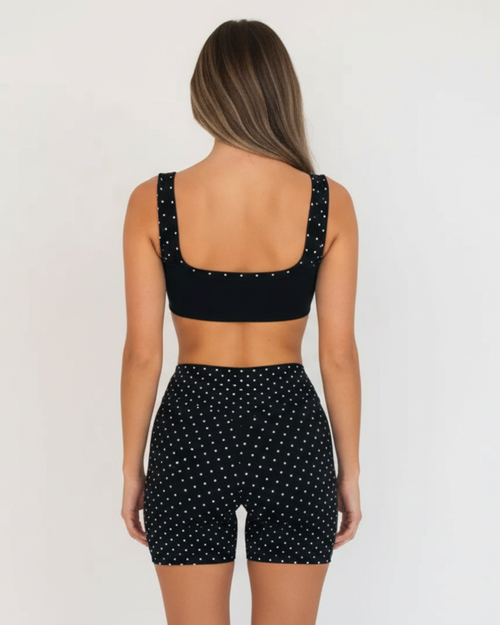 Black & White Polka Dot Set