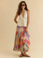 Cotton Candy Clouds Skirt