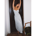 Marguerite Halter Maxi Dress