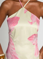 Gardens of Eden Halter Mini Dress
