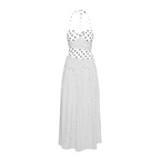 Marguerite Halter Maxi Dress