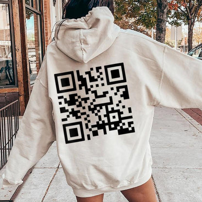 F**k You - QR Code Hoodie (Unisex)