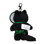 Black Cat Bearista Plush Bag Charm