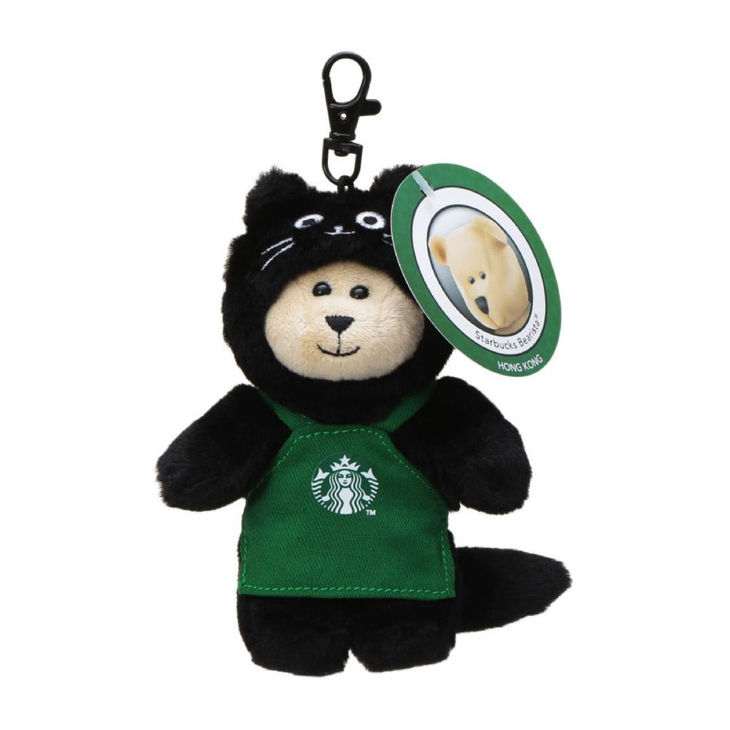 Black Cat Bearista Plush Bag Charm