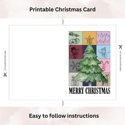 Printable Eras Christmas Card | Digital Taylor Download | Greeting Card | Taylor Swiftie Merch | Swiftie Gift | Eras Tour Poster