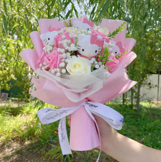 Kitty Bouquet for Valentine