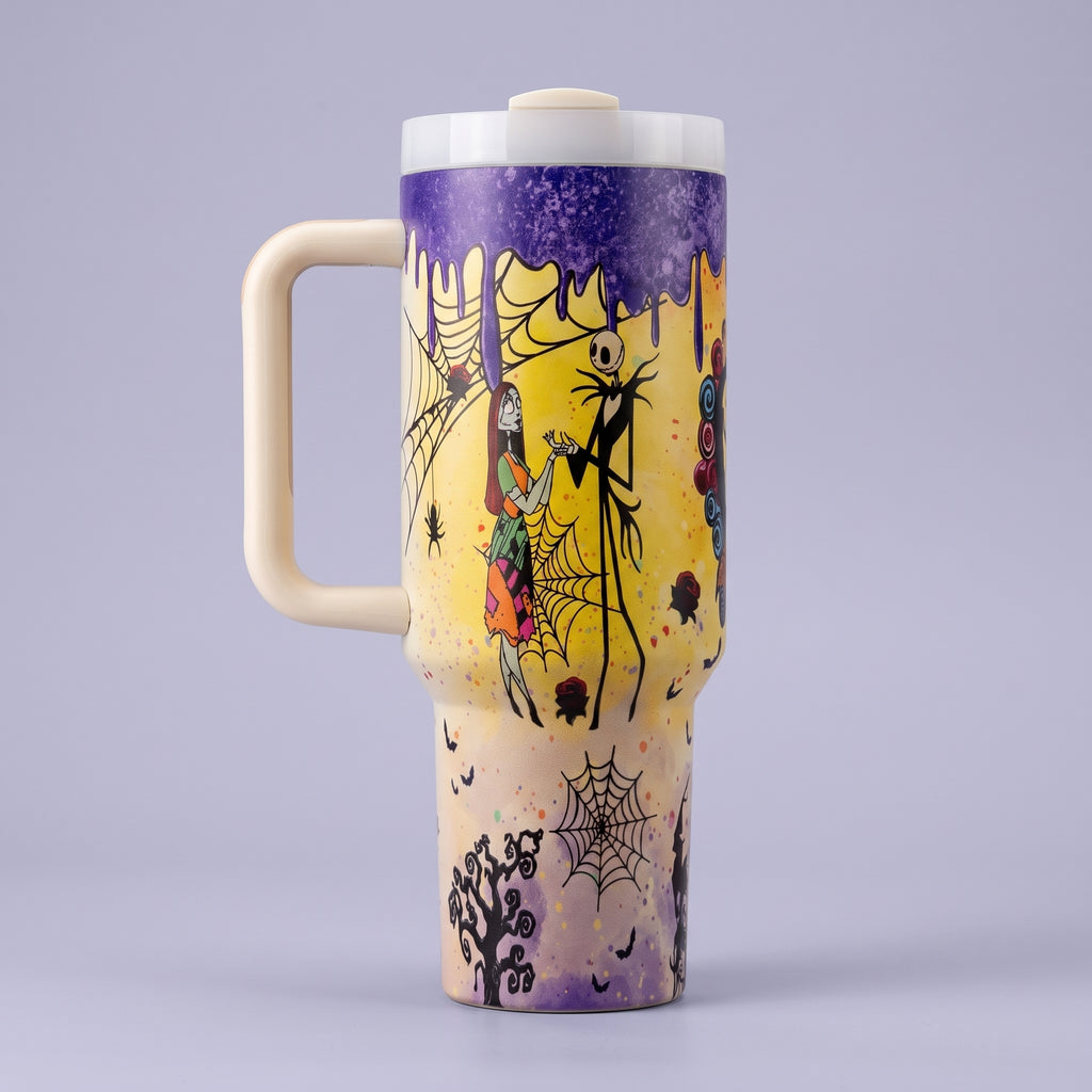 Sally x Jack Skellington 40 Oz Tumbler